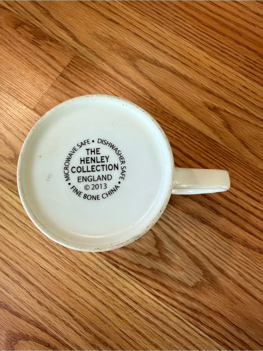 Henley Cat Collection Mug K. M. HASSALL 2013 Fine Bone China Cup England